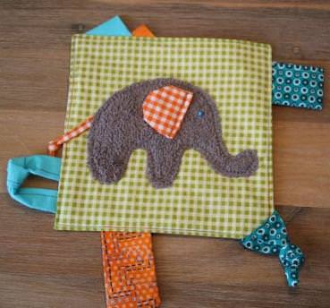 Knistertuch Elefant
